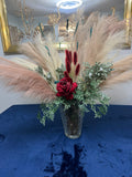 DECORE  Dinner for 2 /Indoors silk flower arrangement