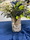 DECORE  Confidence /Indoors silk flower arrangement