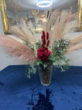 DECORE  Dinner for 2 /Indoors silk flower arrangement