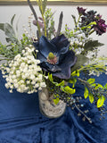 DECORE  Confidence /Indoors silk flower arrangement