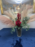 DECORE  Dinner for 2 /Indoors silk flower arrangement